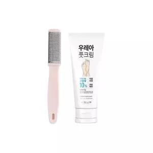 우레아10크림과 양면발각질제거기 발각질크림 우레아크림 풋크림 풋로션