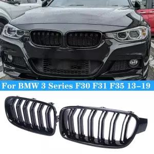 자동차 그릴망 튜닝 BMW 호환 3 시리즈 F30 F31 F35 330d 328i 335i 320d 340i 앞 신장 그릴 레이싱 자동 2