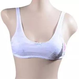 무난하고 깨끗한 면 1단계 AA컵주니어 브라 WFIPUA8