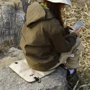 휴대용 1인용 접이식 방석 방수 매트 등산 낚시 캠핑 (WFKBRAL)