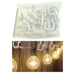 고리후크 벽 고정 옷걸이 청장후크 스크류나사 10p (WFKBQX8)