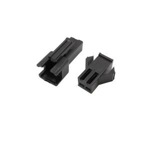 10/20Sets JST SM 2.54mm 피치 2 핀 Male 플러그 플라스틱 하우징 및 금속 압착 단자 커넥터