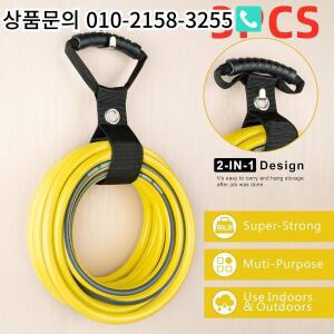 손잡이가  코드 정리함 거치대 와이어 관리자 전원 나일론 헤비 케이블용 보관 스트랩 3 개