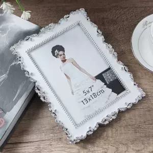 엔틱 로즈 사진액자(5x7) 탁상용 포토액자 (KYR-WB75486)