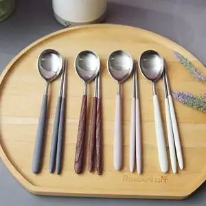 [조르지오]파스텔 JM96SW76 수저세트 프렌치 데일리 스텐 1P 추천 숟가락