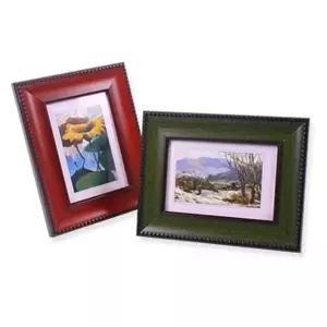 심플액자3x5(S)9X13cm(금색은색자주녹색 램덤) (KYR-W1F13C3)