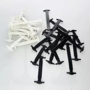 매듭없는 신발끈 16개 실리콘 탄력 끈 신속착용 운동화 러닝화