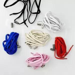 컬러 신발끈 2개 다색상 탄력밴드 늘어나는끈 운동화끈 러닝