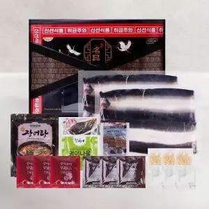 [맛딜] 국내산 자포니카 민물장어 4~5인 선물세트 (손질후 1480g내외/생강채+소스+명이나물+장어탕 등 ...