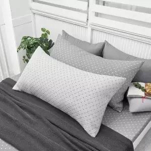 [베드앤데코][당일출고] 크로스 트리플 등쿠션커버 50x110