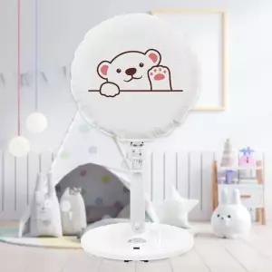 정리용커버 위생 패브릭 깔끔한 써큘레이터 보관망 안녕북극곰