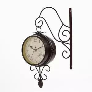 북유럽 엔틱 양면 벽시계 벽걸이양면시계 생일선물 (KYR-W38C099)