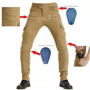 바이크팬츠 오토바이바지 라이딩 벨트 남성 여성 스트레치 진 방수 캐주얼