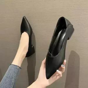 [하프클럽/]여성구두플렛슈즈 여자 구두 신발 코디 단화 오피스룩 플랫 직