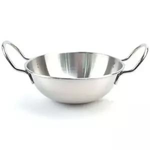 [조르지오]스텐 SE01LQ02 믹싱볼 샐러드볼 19cm 접시 스텐볼 손잡이 그릇 카페접시 쿠프 플레이팅접시 앞