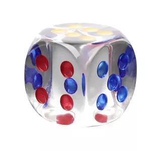 투명 10개 2cm 주사위 게임주사위 미니주사위 아크릴 정육면체