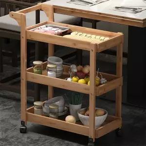 원목 트롤리 미용웨건 미용카트