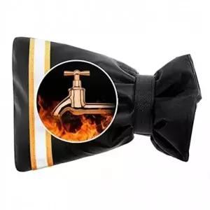 (사이즈 소(15X18))겨울 한파대비 동파방지 수도꼭지커버