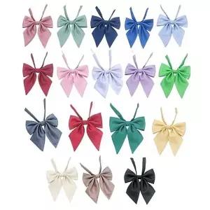 학생 나비넥타이 17color 교복 리본 조절 빗살데코 (WFKC17P)