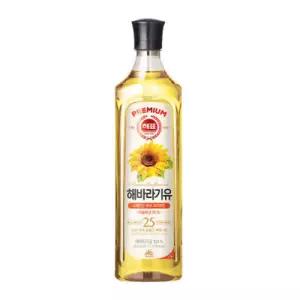 사조해표 해바라기유 900ml 1개