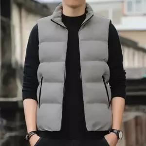 남자 패딩 조끼 겨울작업조끼 작업조끼 남성겨울조끼 베스트 남성 조끼 겨울 등산 작업 남자 기모 패딩