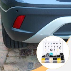 730개 리테이너 클립 패스너 플러시 마운트 홀 플러그 푸시 핀 리벳 세트