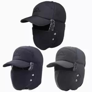 남자 마스크 귀달이 방한모 겨울 기모모자 캡모자