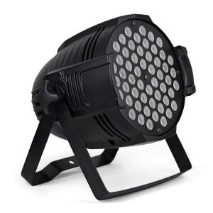 RGBW LED 파 라이트 알루미늄  화이트 스트로브 Dmx 컨트롤 무대 쇼  DJ 디스코 파티 웨딩  54x3W