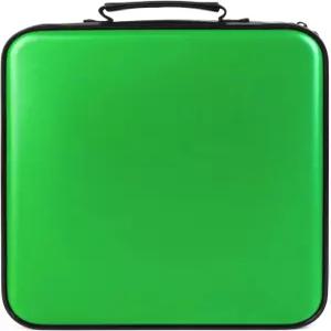 팀코어 CD 케이스 DVD 보관 432 용량 하드 플라스틱 홀더 정리함 휴대용 지갑 바인더 디스크 폴더 블루