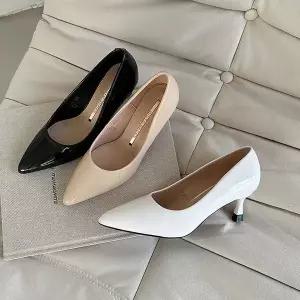 [하프클럽/]여성 스틸레토 하이힐 펌프스 슬림핏 오피스 정장구두