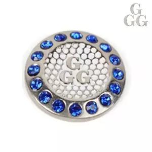 [하프클럽/]G3 HM-702 큐빅 블루 골프 볼마커