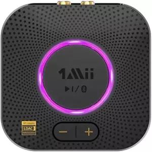1Mii B06S+ 블루투스 5.2 수신기 HiFi 오디오 어댑터(LDAC 포함) aptx HD 및 저지연 볼륨 제어가 가능한