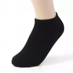 ( )소프트 여성 발목 양말 10 켤레블랙 단목 스니커즈 페이크 삭스 덧신 면양말 여성용