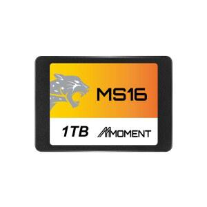 [미국배송] MMOMENT MS16 1TB 2.5인치 SATA III 6GB/S 내장 솔리드 스테이트 드라이브 SSD(최대 550MB/S 읽기) PC 데스크톱과 호환