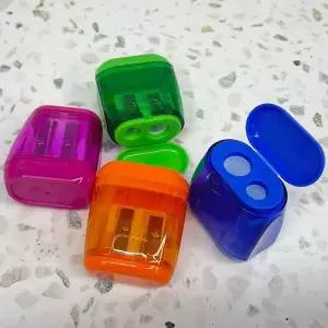 휴대용 2구 미니 연필깎이 연필깎이