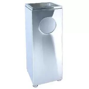 ORJ-5 실외형 스텐 사각휴지통 (250x250x680)