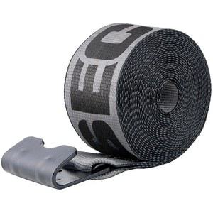 [미국배송] 플랫 후크가 있는 베드 트레일러용 SECULOK 4인치 X 30인치 윈치 스트랩 | 그레이 헤비 듀티 타이 다운 / 후크 구스넥 트레일러 및 견인 트럭용 5400파운드 WLL 화물 제어 액세서리 1팩