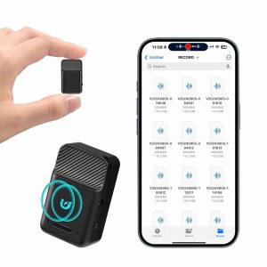 [미국배송] AOTAOREC 미니 음성 녹음기 AI 노이즈 캔슬링 기능이 있는 64GB 마그네틱 활성화 72시간 배터리 수명 자동차용 USB-C 휴대용 녹음 장치 강연 회의 인터뷰(2025년 업그레이드)