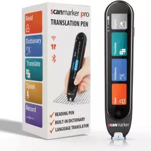 Scanmarker Pro 및 번역 펜 읽기 난독증 지원 언어 학습자를 위한 보조 도구 장치 100개 언어를