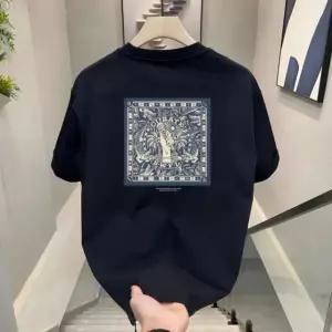 그래픽 라운드넥 반팔티 면티 티셔츠 남녀공용 (WFKBWVL)