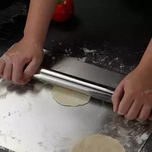 쿠킹의정석 스텐 롤링핀 밀대 1개 베이킹 스텐밀대 반죽밀대