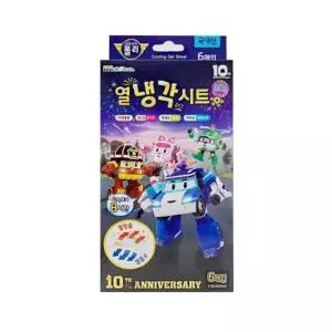 1개 온도조절패치 6매입 냉각시트 열패치 폴리소재 폴리냉각패치 (WFKC54F)