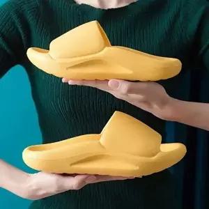 [엄지척]실내 사무실 고급 발편한 트렌드 아치슬리퍼 EVA 키높