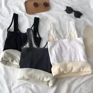 고품질 여자 기모나시 외출용 겨울이너웨어 여자겨울내의 골지나시 (WFKDL8A)