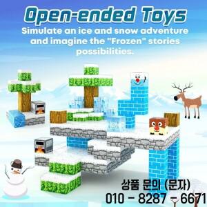 자석 빌딩  큐브 마인 월드 세트 (3세 이상 14세 이상용) DIY 모델 STEM 최고의 몬테소리 감각 발달 장난감