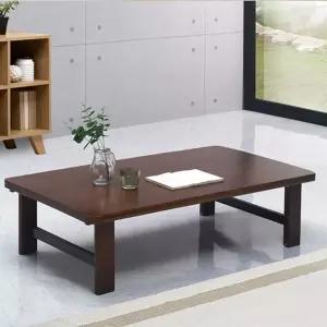 솔리드 소나무원목 좌탁 접이식테이블1200