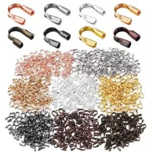 얇은철사 100개 45x4mm 말굽 버클 와이어 수호자 목걸이 팔찌 쥬얼리 위한 U