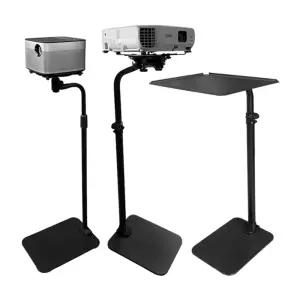 프로젝터 폴대 지지대 머신 높이조절 화이트 마운트 스탠드
