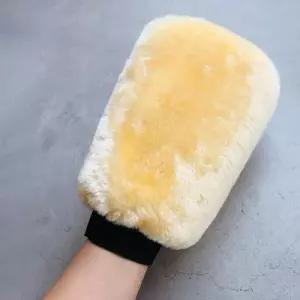 양모미트 양털 세차 미트 워시 패드 세차용 장갑 WE8843E