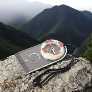 고품질 길잡이 오리엔티어링 등산 군용 지도 야광 나침반 (WFKDTGK)